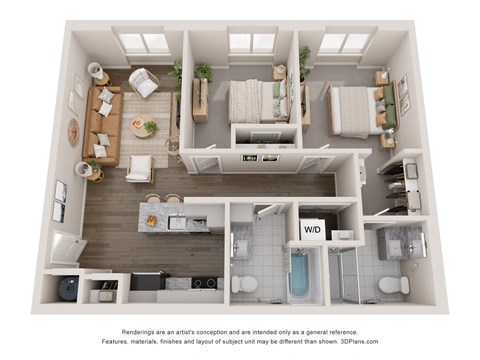 2 Bedroom 2 Bathroom Affordable Apartments in Casa Grande Arizona